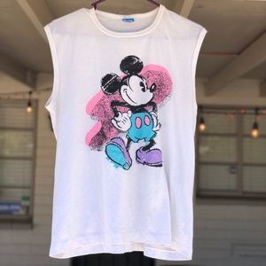 Vintage Disney Mickey Mouse Paint Splash Shirt